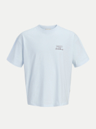 Jack & Jones T-Shirt mit Rückenprint JORATOCHA 297296-Ice Water bei Robert Ley