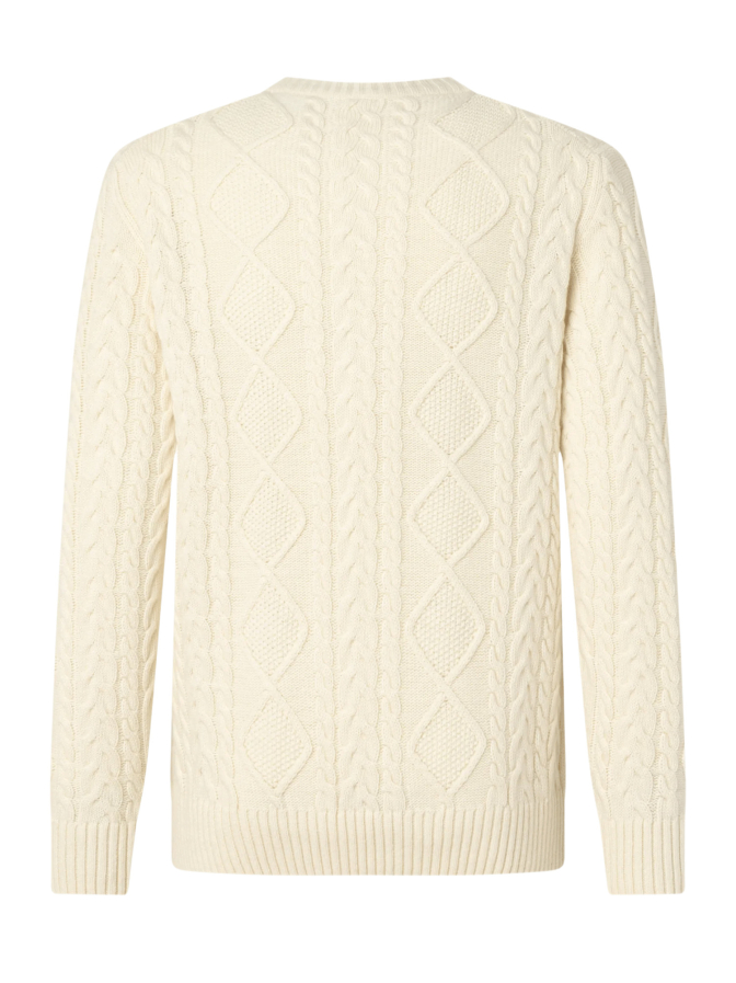 JOOP! JEANS Pullover mit Zopfmuster bei Robert Ley