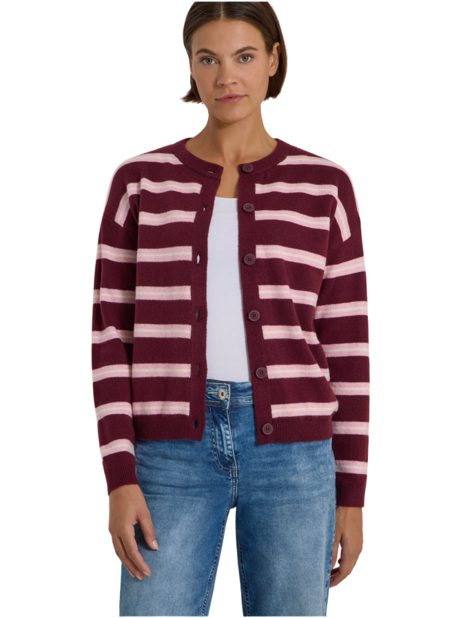 Cecil Cardigan mit Streifen bei Robert Ley