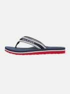 Tommy Hilfiger Flip-Flops mit Webbing-Riemen 0GY-BLUE bei Robert Ley