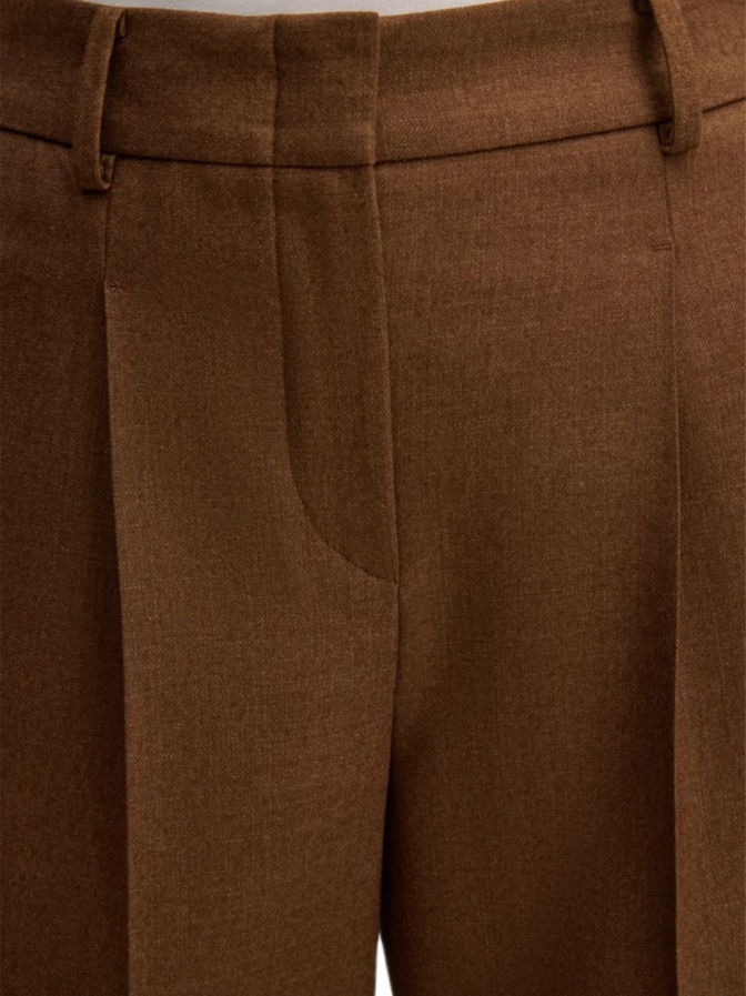 Windsor Women Regular-Fit Hose aus Schurwolle-Seide-Mix bei Robert Ley