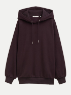 Tom Tailor Denim Oversized Hoodie 40587-dark plum bei Robert Ley