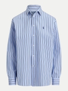 Polo Ralph Lauren Relaxed-Fit Hemd mit Streifenmuster 2062-lt blue-white mul bei Robert Ley