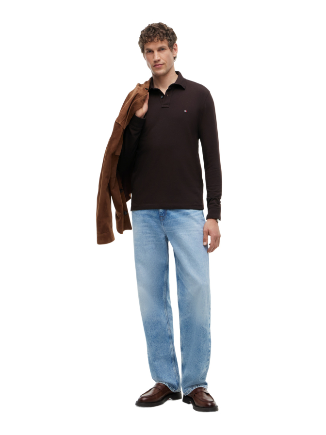 Tommy Hilfiger Langarm-Poloshirt bei Robert Ley