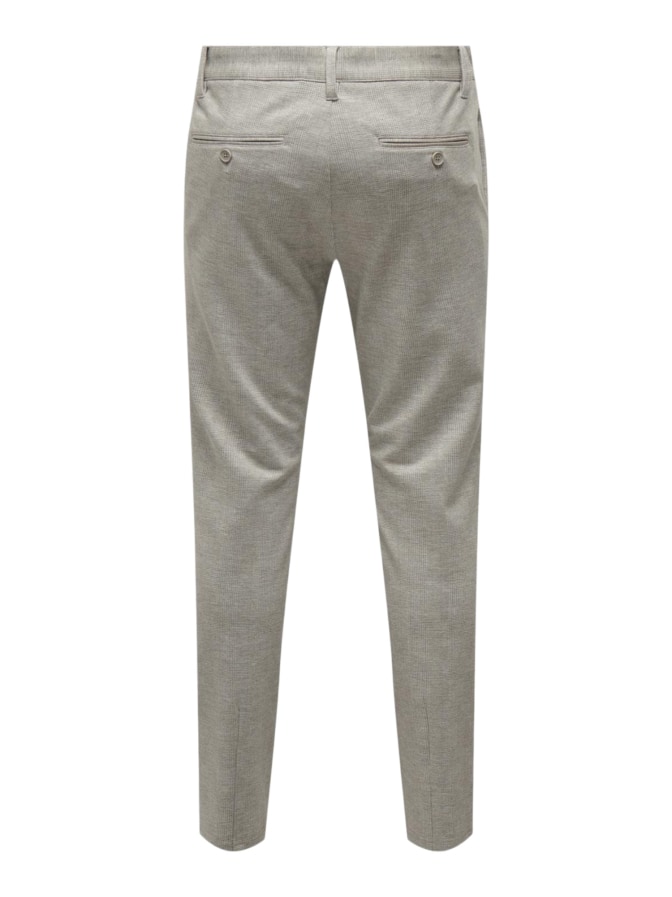 ONSEDGE-ED Locker geschnitten Chino Hose | Mittelgrau | ONLY & SONS®