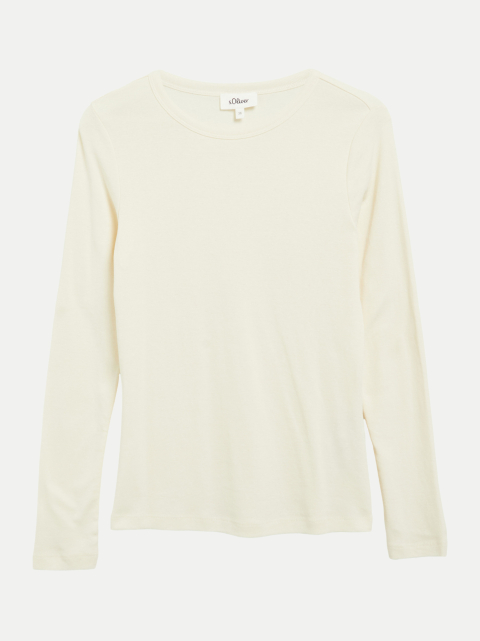 s.Oliver RED LABEL Longsleeve mit Rippstruktur bei Robert Ley