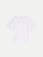 Tom Tailor Denim Loose Fit T-Shirt mit Lochstickereien 20000-White bei Robert Ley