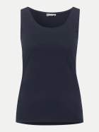 Street One Slim-Fit Basic Top 11238-deep blue bei Robert Ley