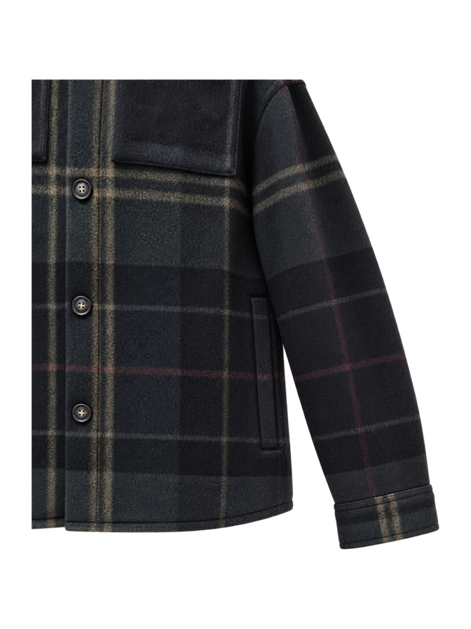 Barbour Flanell-Overshirt Woodlane bei Robert Ley