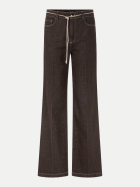 Marc Cain Jeans WARRI mit Kontrastdetails 697-seal brown bei Robert Ley