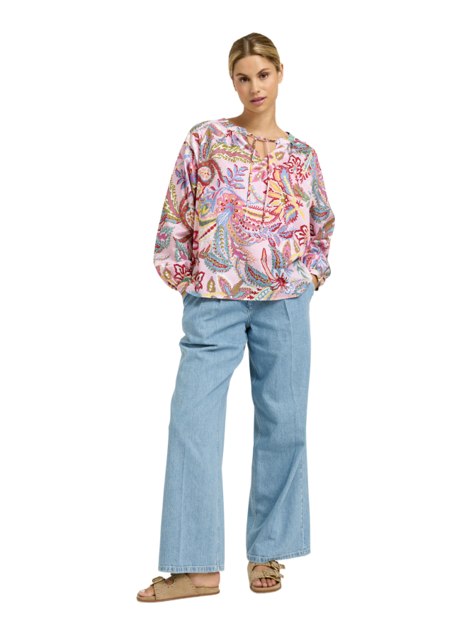 Milano Italy Bluse mit Raglanärmeln bei Robert Ley
