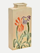 G.WURM Vase Blumen aus Steingut 14x28x6 bunt bei Robert Ley