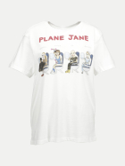 Unfortunate Portrait T-Shirt Plane Jane white bei Robert Ley