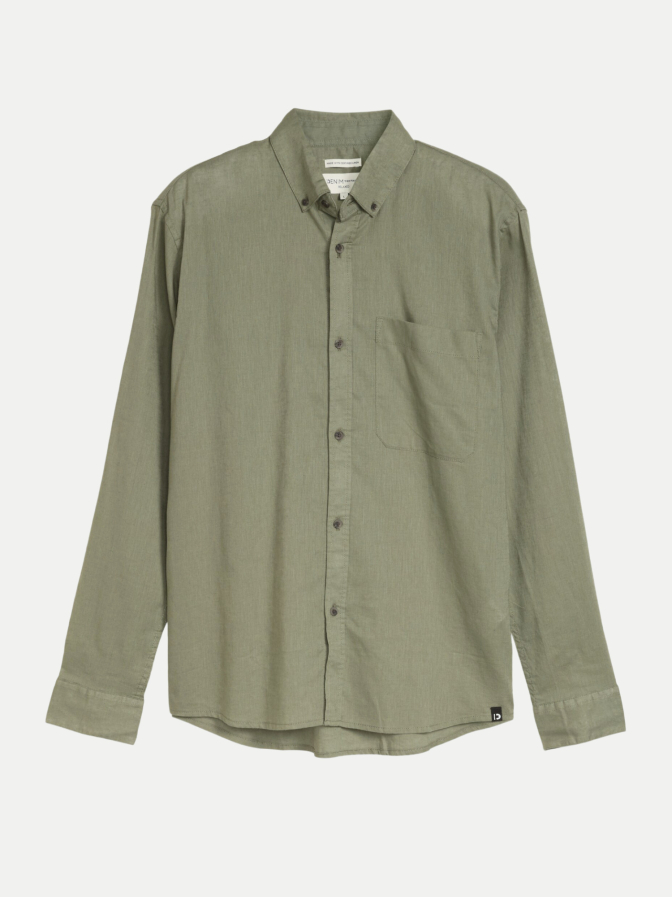 Tom Tailor Denim Leinenhemd mit Langarm bei Robert Ley