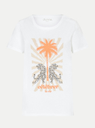 Juvia T-Shirt Christina 100/52-white-jaffa orange bei Robert Ley