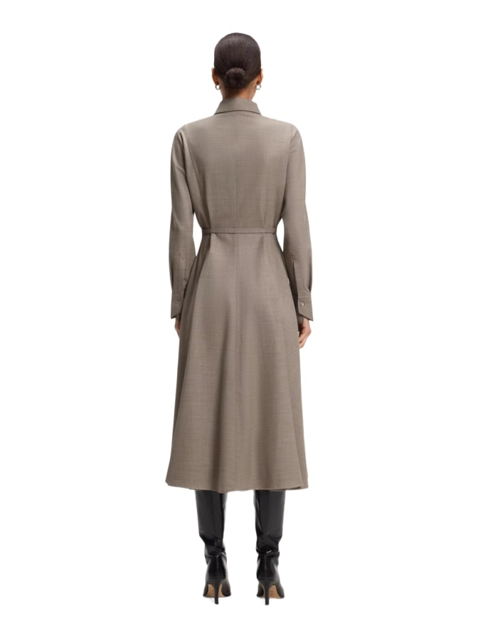 BOSS Black Hemdblusenkleid Dannel mit Gürtel bei Robert Ley