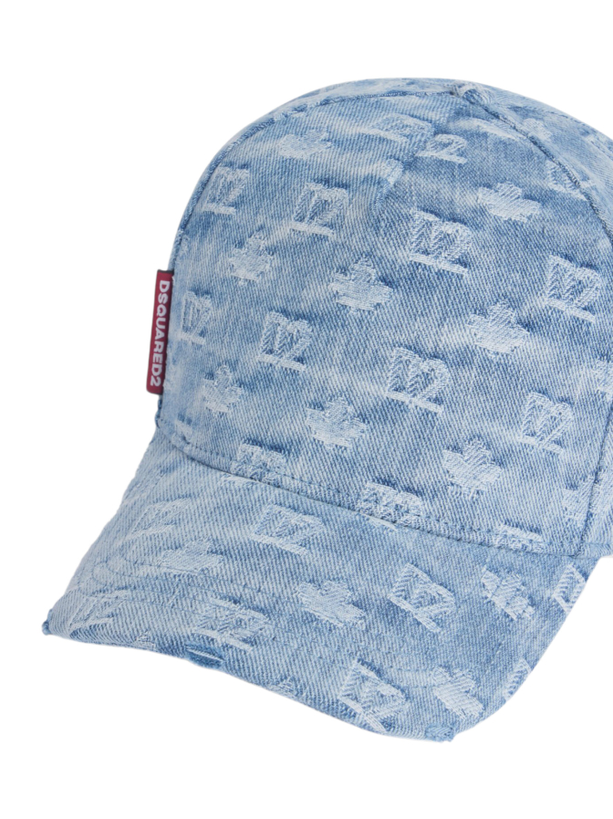 DSQUARED2 Basecap in Demim mit Monogram bei Robert Ley