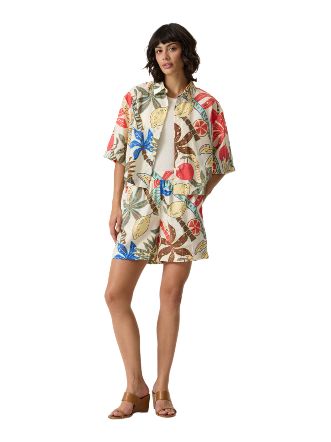 Garcia Bluse mit Allover-Print bei Robert Ley