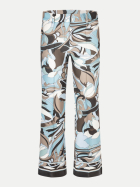 Cambio Hose Allover-Print 887 fancy sky/blue/coffe/haze-Cambio bei Robert Ley