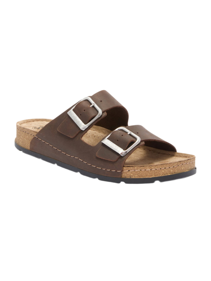 Scholl Schlappe BORA mit 2 Buckles bei Robert Ley