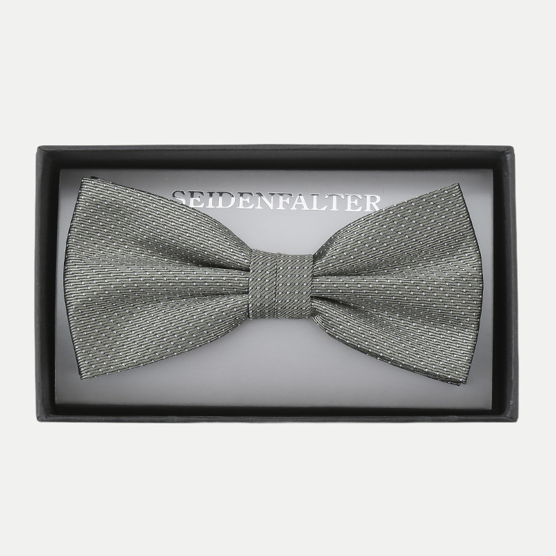 Prince Bowtie Fliege aus Seide Picoté bei Robert Ley