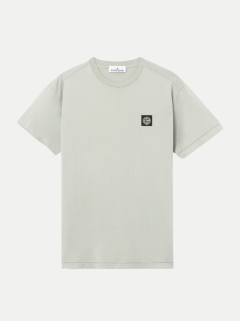 Stone Island T-Shirt mit Logo-Patch bei Robert Ley