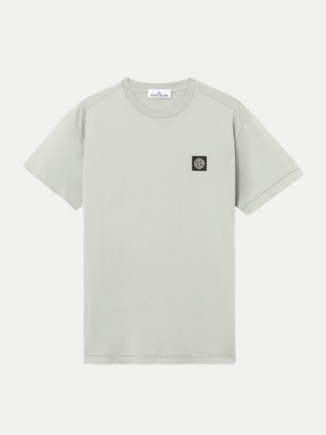 Stone Island T-Shirt mit Logo-Patch bei Robert Ley