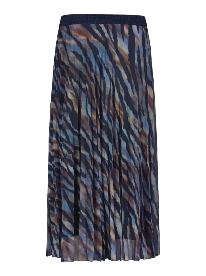 Betty Barclay Plisseerock mit Animalprint bei Robert Ley