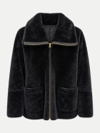 Nove Schafsfelljacke PATTY SHORT choco bei Robert Ley