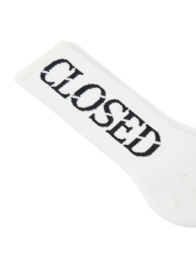 Closed Socken mit Logoprint bei Robert Ley