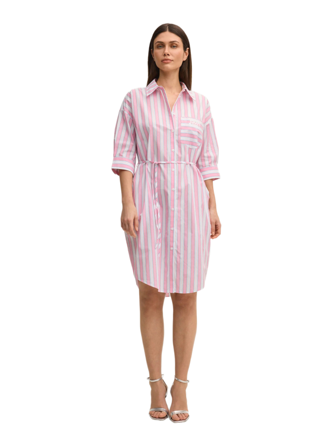 JOOP! JEANS Gestreiftes Hemdblusenkleid bei Robert Ley