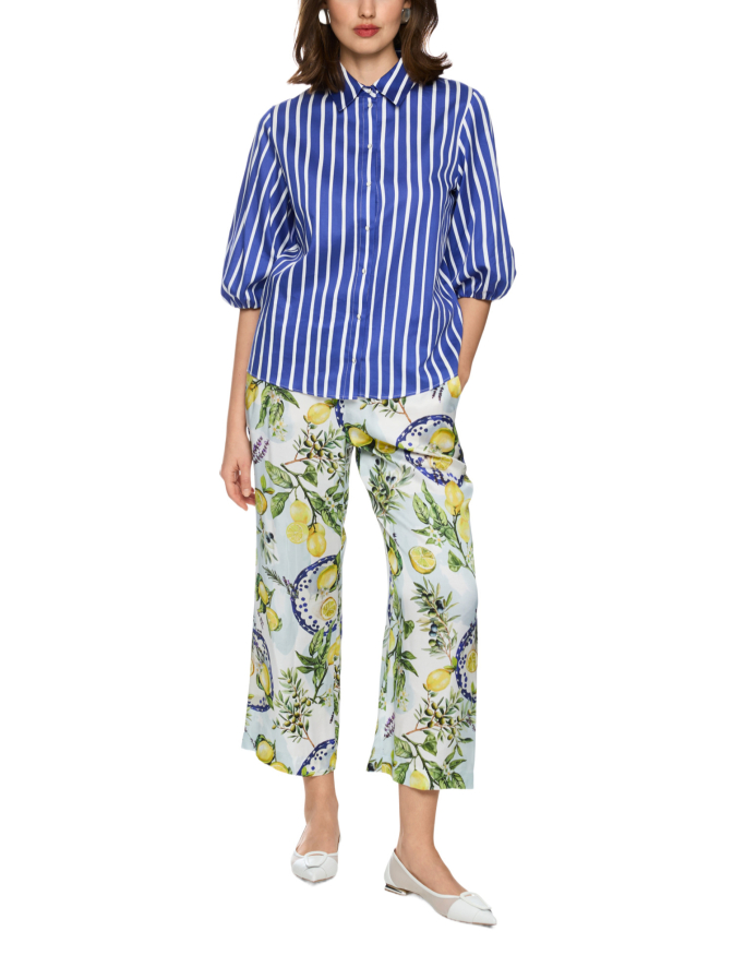 Marc Cain Gestreifte Hemdbluse bei Robert Ley