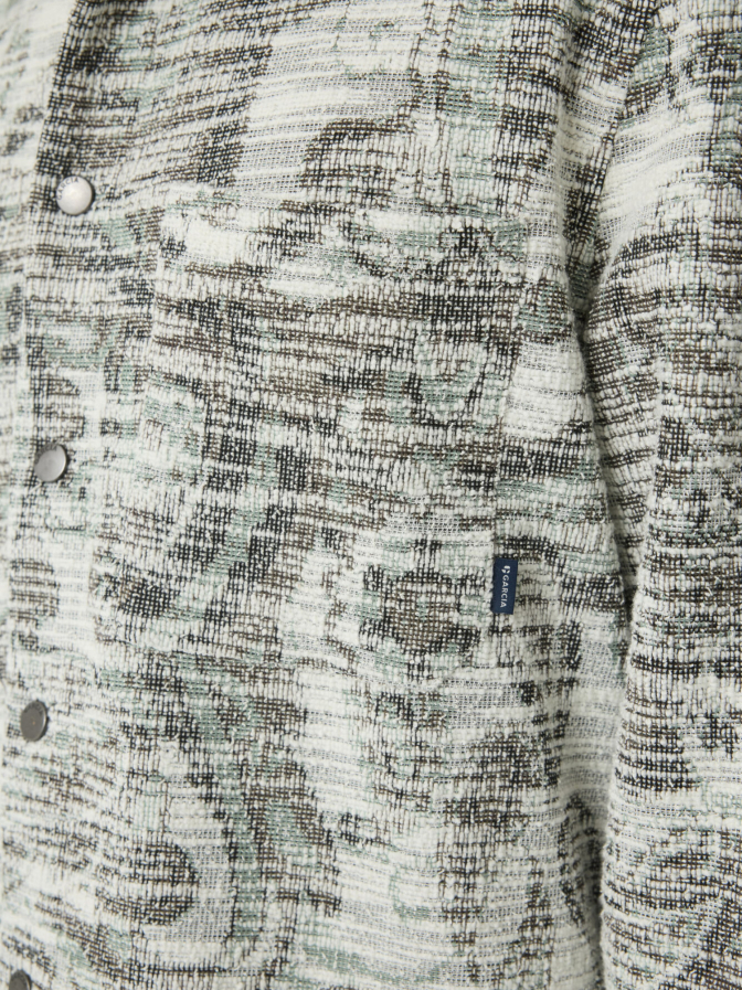 Garcia Overshirt mit Muster bei Robert Ley