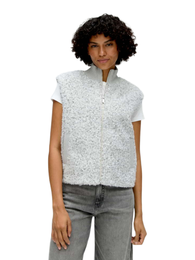 Opus Sweatweste in Bouclé  Guluni bei Robert Ley