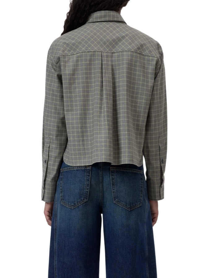 Closed Kurze Karo-Bluse bei Robert Ley