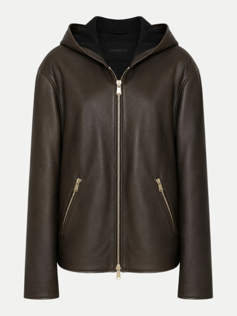 Dondup Bikerjacke aus Nappa-Leder bei Robert Ley