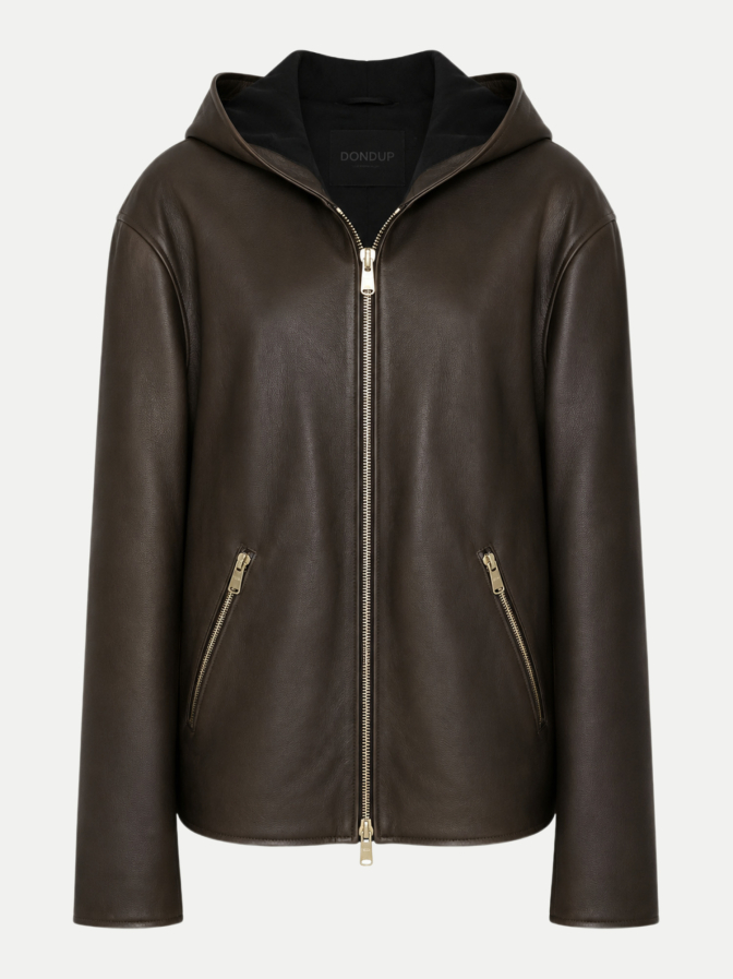 Dondup Bikerjacke aus Nappa-Leder bei Robert Ley