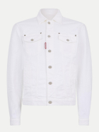 DSQUARED2 Weiße Jeansjacke 100-white bei Robert Ley