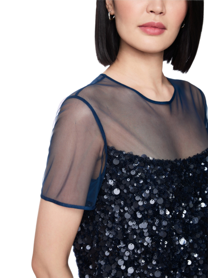 Marc Cain Bluse mit Pailletten bei Robert Ley