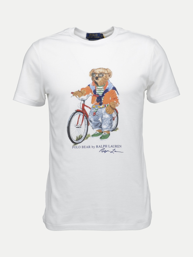 Polo Ralph Lauren T-Shirt mit Summer Bear Print bei Robert Ley