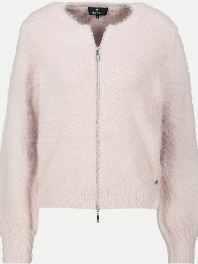 Monari Kunstfell-Strickjacke bei Robert Ley