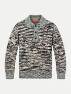 MISSONI Troyer aus Wolle S01MU-white/lightblue/green bei Robert Ley