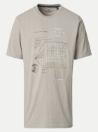 Casamoda T-Shirt mit Schriftzug 603-603 beige bei Robert Ley