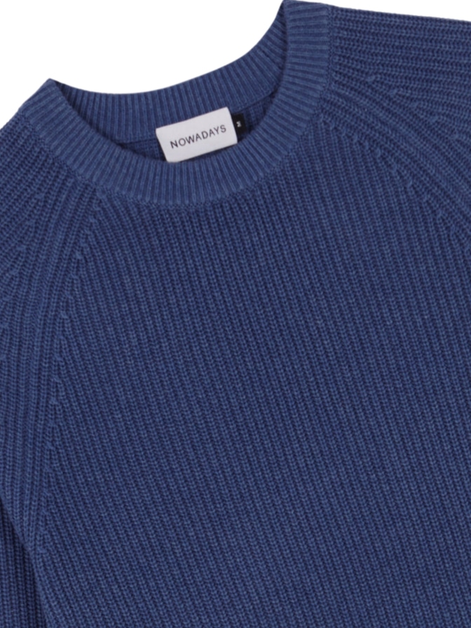 Nowadays Halbcardigan-Struktur Pullover bei Robert Ley