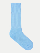 Closed Patch socks 565-Sky blue bei Robert Ley