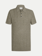 PROFUOMO Poloshirt aus Baumwoll-Leinen-Mix F bei Robert Ley