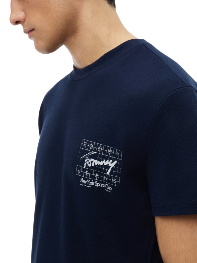 Tommy Jeans T-Shirt mit Logo-Print bei Robert Ley