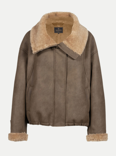 Herrlicher Lammfell-Optik Jacke Alianna bei Robert Ley