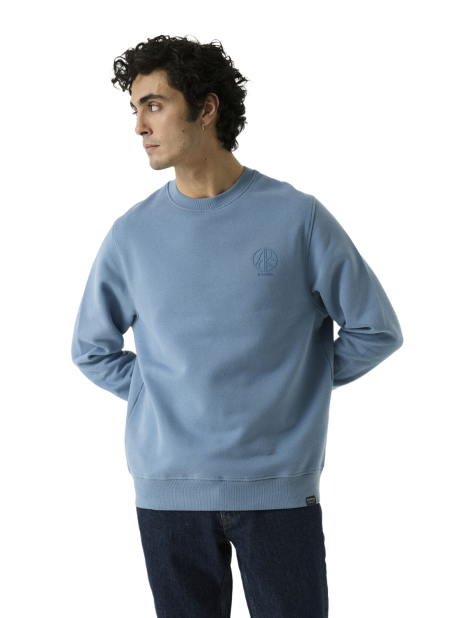 Garcia Sweater mit Brustdruck bei Robert Ley