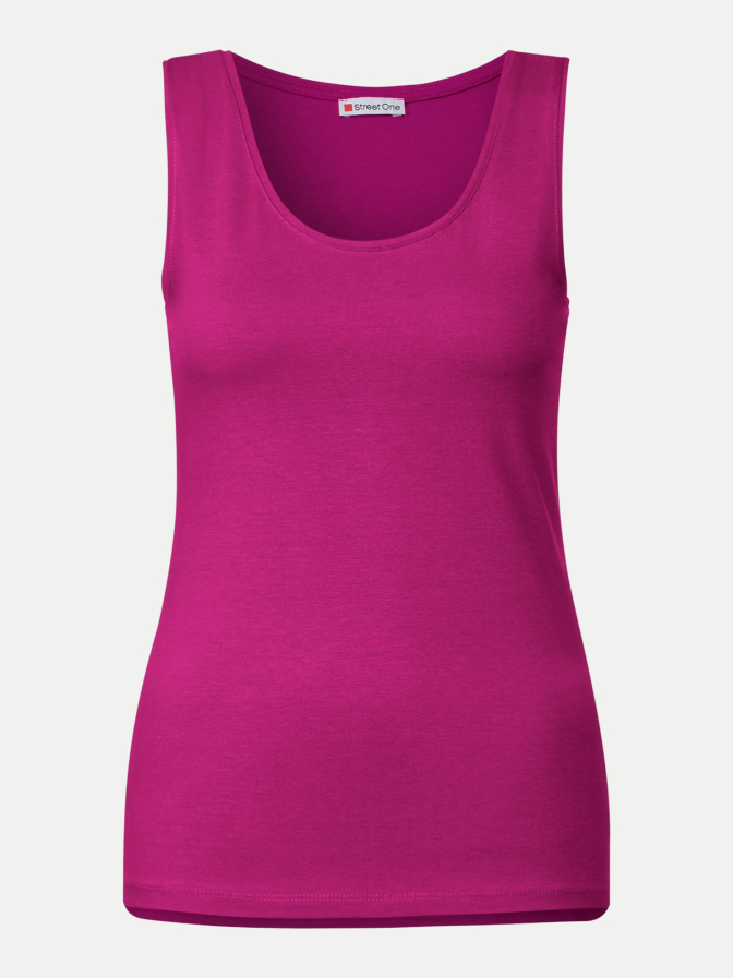 Street One Slim-Fit Basic Top bei Robert Ley